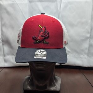 St. Louis Cardinals ‘47 Trucker Adjustable SnapBack Mesh Hat